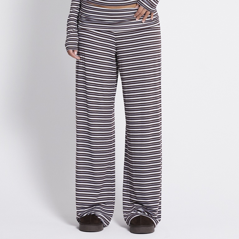 Foldable wide pants "Eleni Printed" Stripe 2